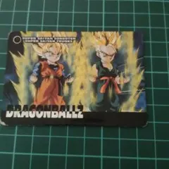 ​当時物ドラゴンボールZ アマダ PPカード 第15弾 640 悟天 トランクス