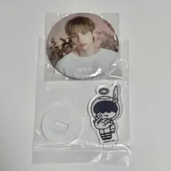 TXT カプセルトイ 缶バッジ&アクスタ ヒュニンカイ