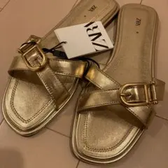 ZARA ザラ　サンダル（新品）のサムネイル
