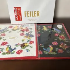 FEILER チャムチャムハイジデイ　ハンカチ2枚セット