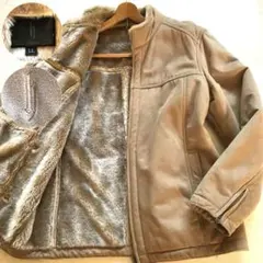 美品/XLサイズ✨ディージェイホンダ ムートンジャケット コート 極暖 キャメル