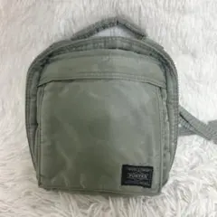 PORTER TANKER ポーター ミニショルダーバッグ セージ - メルカリ