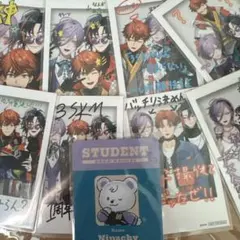 にじさんじ　3SKM 特典　さんねむ　チェキ風カード　にぱちぃ　学生証風カード