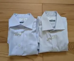オリヒカORIHICA　スーパーノンアイロンシャツ　М-80　２枚セット