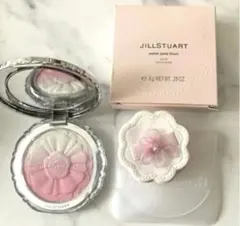 パフ付き　JILLSTUART パステルペタルブラッシュ　107 限定色　チーク