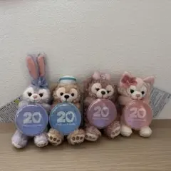 大人気 ディズニーシー 20周年 ダッフィーフレンズ リーナベル