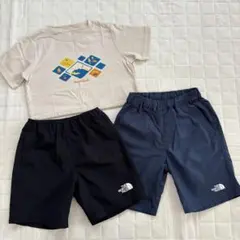 新品あり！ノースフェイス モンベル（120cm）Tシャツ ハーフパンツ