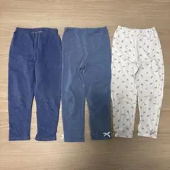 レギンス3点セット（プティマイン・ユニクロ)