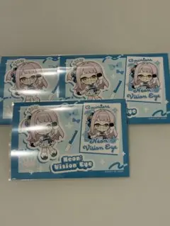 勝利の女神 NIKKE ローソンプリント ネオン L判 ステッカー セット