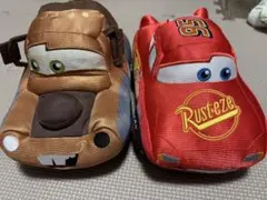 カーズぬいぐるみセット ライトニング・マックイーンとメーター