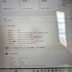 10世代　Surface Laptop Go Intel i5 4GB RAM