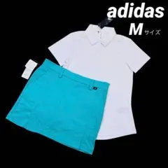 【新品】アディダス　半袖　ポロシャツ　スカート　上下セット　M　ゴルフ