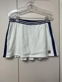 FILA ホワイト プリーツスカート