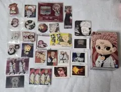 呪術廻戦 宿儺 Qposket ぱしゃこれ 缶バッジ アトコ 他 30点セット