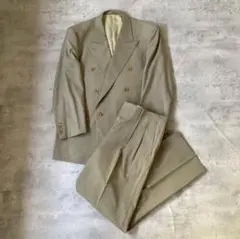 激シブ!RRL リネン ダブルテーラードジャケット イタリア製 36sラルフ
