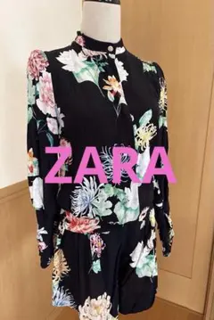 ZARA 花柄 セットアップ