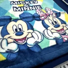 非売品 ☆ディズニー☆ミッキー＆ミニー 大きめフェイスタオル 第一生命