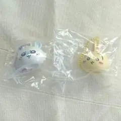 ちいかわ　リップキャップ　2点セット　モモンガ　うさぎ
