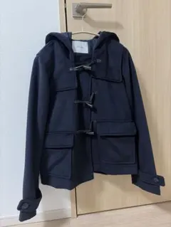 titivate ネイビー ダッフルコート