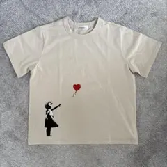 ゴールデンベア バンクシー BRANDALISED 風船と少女 Tシャツ Lのサムネイル
