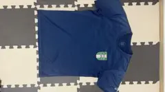 asics 作陽学園 サッカー プラクティスシャツ ネイビー Lのサムネイル