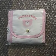 ちいかわベビー エコバッグ 積み木崩されちゃった ピンク