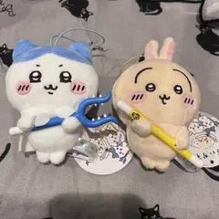 ちいかわ　討伐マスコット　ぬいぐるみ ハチワレ　うさぎのサムネイル
