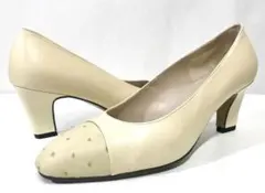 OSAKI｜オーサキ オーストリッチデザイン ヒールパンプス