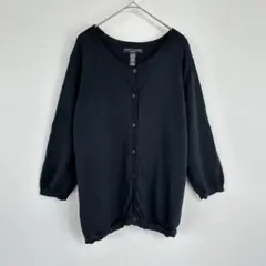 apostrophe ブラックカーディガン 16-18W　XL〜XXL相当