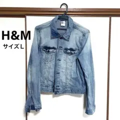 H&M ライトブルーデニムジャケット EUR 40