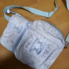 通園バック メゾピアノ 訳あり 水色 格安