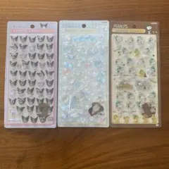 ボンボンドロップ　クロミ　シナモンロール　スヌーピー　3枚セット