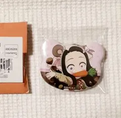 鬼滅の刃 実りの秋まつり くま缶バッジ 禰豆子