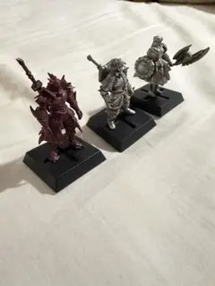 モンスターハンター　ハンターフィギュア　3体セット