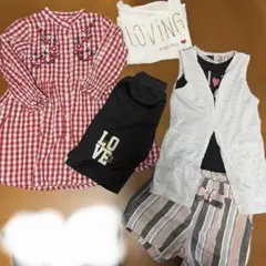 moujonjon 子供服　まとめ売り　110㌢のサムネイル