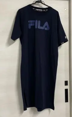 FILA ネイビー 半袖Tシャツ サイズF