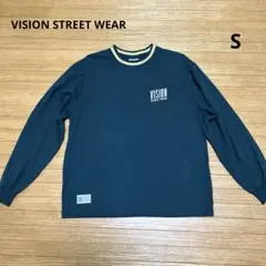VISION STREET WEAR トレーナー　S グリーン系