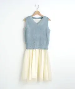 マジェ♡ベスト付きワンピース