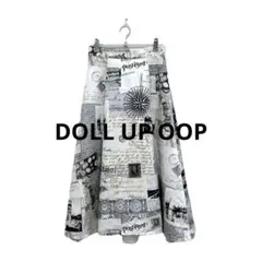 DOLL UP OOP パリトラベル柄タックスカートのサムネイル
