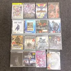 PS2 PS3 PSP windowsCD ソフト まとめ売り 16本