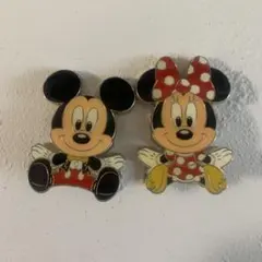 ミッキー　ミニー　スタンドクリップ