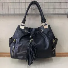 コールハーン Cole Haan レザー バンドバッグ BLACK