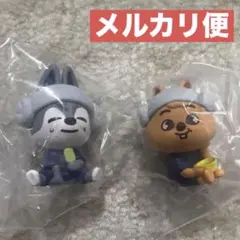 Straykids SKZOOサウナフィギュア ウルフチャン ハンクオッカ