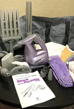 ★送料込★【洗浄済】✰︎ シャーク スチームポータブル ✰︎ 除菌 掃除 セット