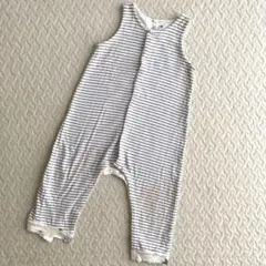 ボーダー　プチバトー　サロペット12m/74cm  約70cm