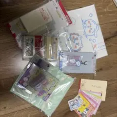 ちいかわ　1番くじ　セット　メモ帳　シール