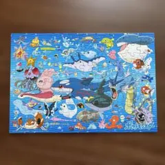 ポケモン ジグソーパズル 水中イラストのサムネイル