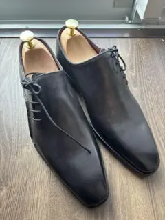 セール未使用　MAGANINI ダークグレー　レースアップ ドレスシューズのサムネイル