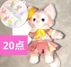 ディズニー ぬいぐるみバッジ 20周年 カラフルハピネス クッキーアン
