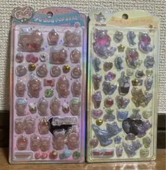 【正規品】うるちゅるPOPシール 2点セット　モンチッチ　トムとジェリー